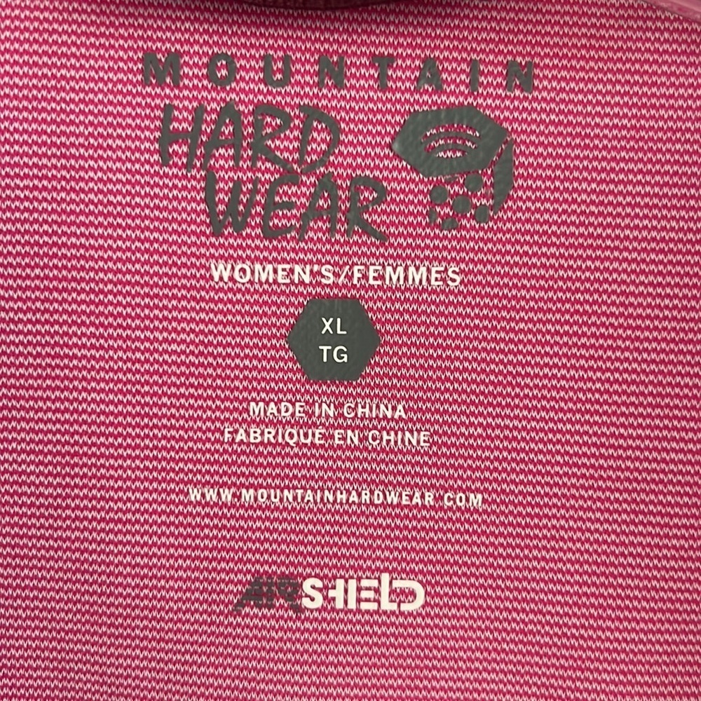 Mountain Hardware Bright Pink and Black Jacket XL - Picture 3 of 6